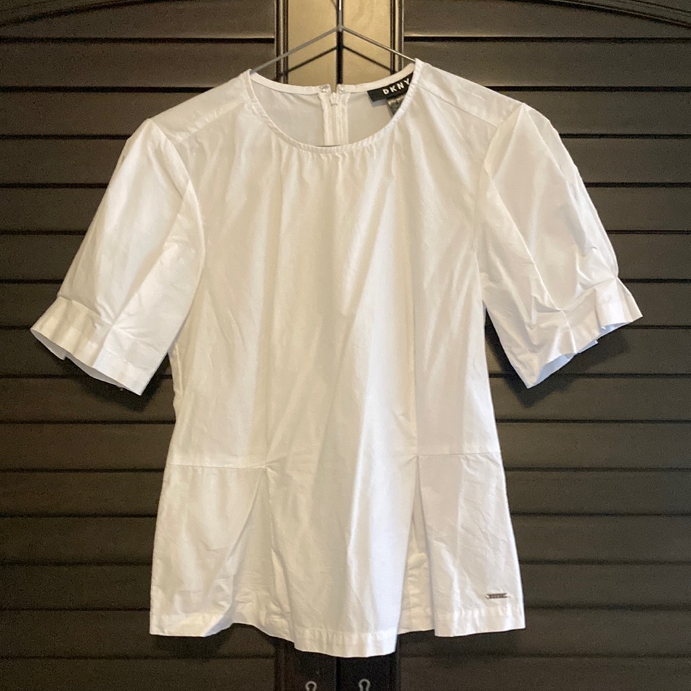 DKNY Peplum Blouse